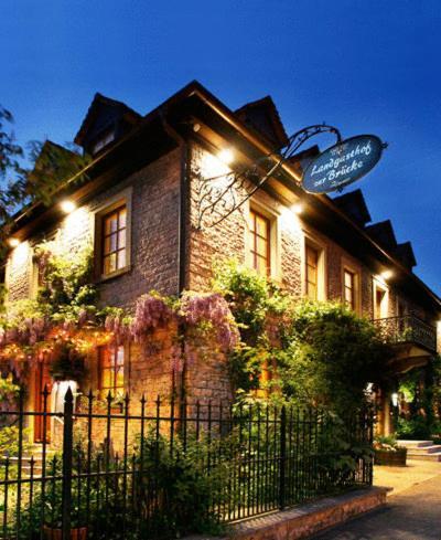 Hotel Landgasthof zur Brücke Wiesentheid Exterior foto