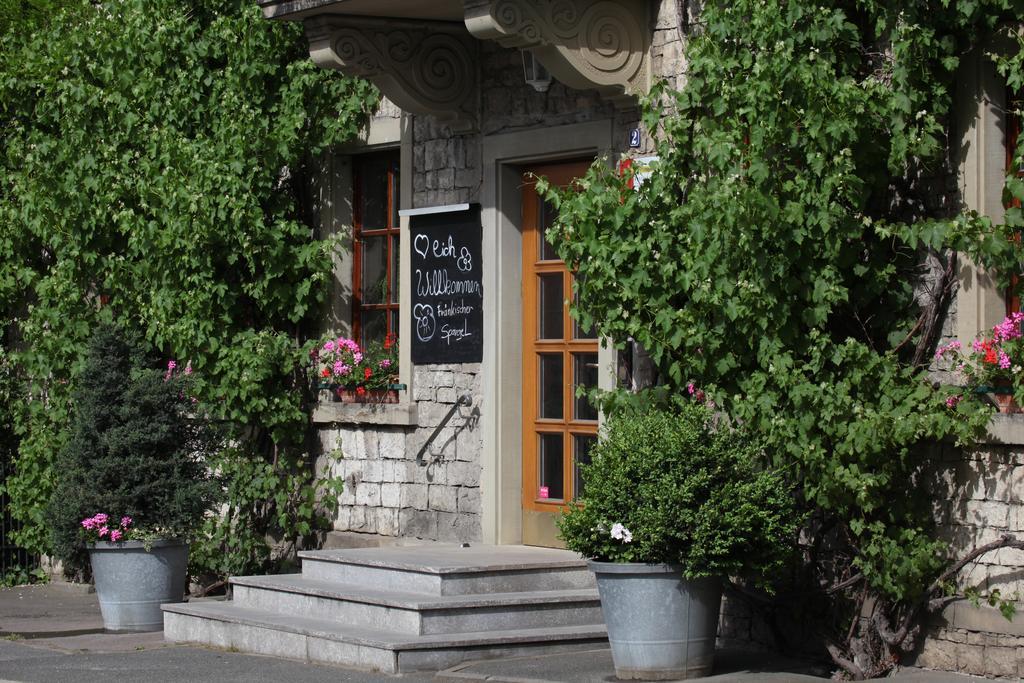 Hotel Landgasthof zur Brücke Wiesentheid Exterior foto